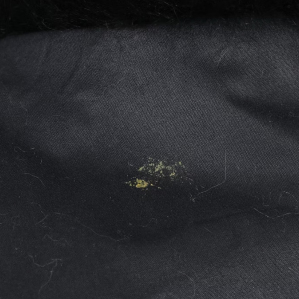 100% rabbit fur reversible bomber jacket. Great condition, vintage*black - Picture 11 of 12